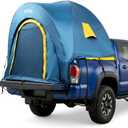 Pickup Truck Tent for Camping 5.5-5.8FT Bed, PU2000mm Waterproof Truck Bed Tent with Rainfly, Comfortable and Roomy Pickup Bed Tent for 2 Person Car Camping, Full Size Short Bed