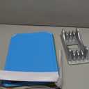 Plastic Cutting Board, Set of 4 with Storage Stand, Color Box Packed, BPA-Free, Preventing Cross-contamination of Different Food Types, Dishwasher Safe