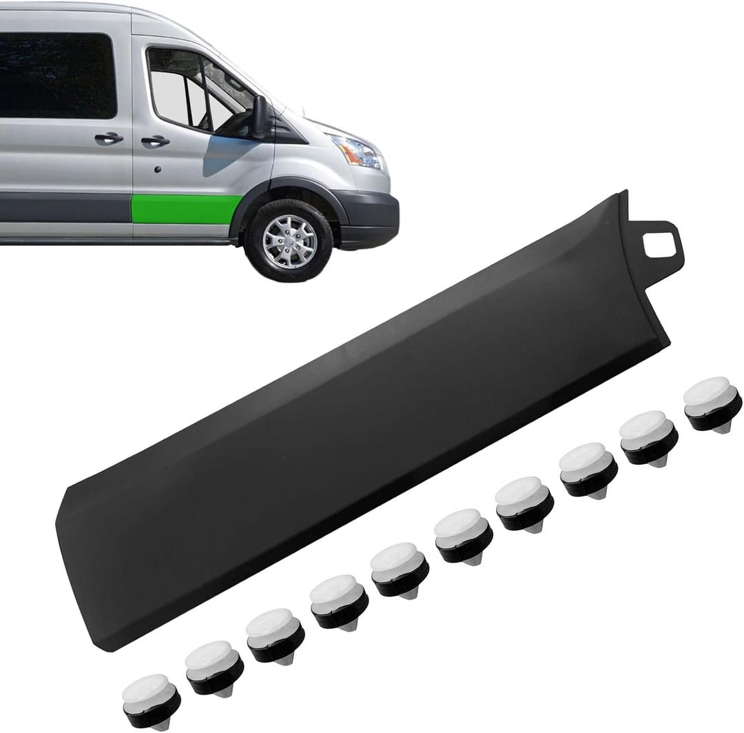 Front Side Door Molding Trim Right Passenger Side Fits for Ford Transit-150 Transit-250 Transit-350 Transit-350 HD Cargo Van Base XL XTL 2015 2016 2017 2018 2019 BK3Z6120938AB