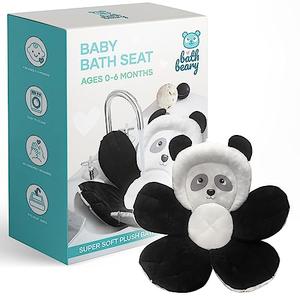 Baby Bath Seat, Sink Bath Tub Cushion,Newborn Infant Bathing, Baby Bathtub Seat, Panda Bear Design Cushion for Baby Bath Soft and Plush, Washable and Easy Dry Baby Bath Cushion