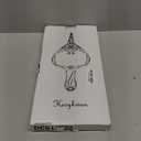 Kerykwan Fireplace Bellows 17"x7.5" Large Wood Air Blower Cast Nozzle for Outdoor Camping BBQ Grill Chimney Hand Bellow Pump Pit Barbeque Fire Tools Accessories with Hanging Strap