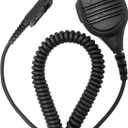 Amasu XPR3300 XPR3500e Remote Speaker Microphone Shoulder Mic for XPR3000 XPR3300e XPR3500 XPR3000e DP2000 DP2400 DEP XIR PMMN4075 PMMN4076 PMMN4071A