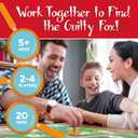 OUTFOXED, A CLASSIC WHO DUNNIT GAME FOR PRESCHOOLERS, 4 players