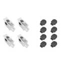 JAZZIO LED Car Door Light Projector Courtesy LED Laser Welcome Logo Lights Accessories Compatible with A1/A3/A4/A5/A6/Q3/Q5/Q7/A7/A8/R8/TT