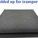 Speed Cloth Poker Table Fabric - 108X60 Inch Section of Casino Card Game Table Felt Top Cover Accessories - Black