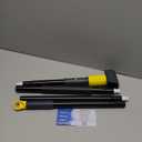 KeFanta Metal Mop Handle Commercial Heavy Duty, 58" Industrial Mop Stick with Jaw Clamp, Wet Gripper Mop Head Replacement Holder for Floor Cleaning