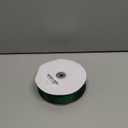 TONIFUL 1-1/2 Inch (40mm) x 100 Yards Dark Green Wide Satin Ribbon Solid Fabric Ribbon for Gift Wrapping Chair Sash Valentine's Day Wedding Birthday Party Decoration Hair Floral Craft Sewing Christmas