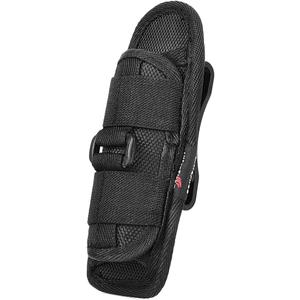 UltraFire Tactical Flashlight Holster,Compact Nylon Duty Belt Flashlight Holder Pouch,1 inch LED Flashlight Universal,with 360 Degrees Rotatable Clip Long Type,Baton Holder