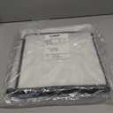 zebricolo, Closet Organization, 24 Section, Hanging Closet Organizer, Space saving, College Dorm Essentials for Girls, heavy dutys hooks Up to 45 Pounds, Clothes Storage, Closet Organizer, White/ Black