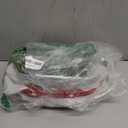 AVLA Set of 4 Ceramic Small Casserole Dishes, 7"x5" Porcelain Roasting Lasagna Pan, Individual Casserole Dishes Bakeware with Handle Rectangular Dish, Ceramic Baking Dish for Oven, 20 Oz, Polka Dot, Assorted Color