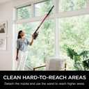 Shark Cordless Vacuum Cleaner, HEPA Filter, Lightweight, Portable, Rechargeable, Pet Hair Pickup, Removable Handheld, Crevice, Upholstery & Dusting Brush Included, 40-min runtime, Red, IZ362H