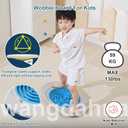 Balance Board for Kids, 20 inch Balance Board Maze with 2 Balls, 3 Replacement Labyrinth Boards, Toddler Wobble Boards for Sensory Training, Non-Slip Pedals, Max Load 130 Lbs, One Size
