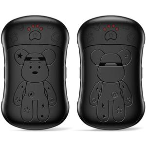 Rechargeable Hand Warmers 2 Pack, WXX 2 in 1 Electric Hand Warmer, 6000mAh Portable Pocket Warmers Dual-Sided Safe Heating, Electronic Winter Gifts for Men Women Kids, Golf, Outdoors