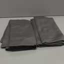 NICETOWN Blackout Curtains for Bedroom 63 inch Length 2 Panels - Window Treatment Thermal Insulated Solid Grommet Blackout for Living Room (52 by 63 Inch,Grey)