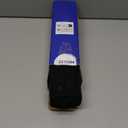 MIULEE Decorative Linen Check Euro Shams Throw Pillow Covers Neutral Farmhouse Vintage Pillow Covers 24x24 Set of 2 Boho Modern Home Decor for Sofa Couch Bedroom Cushion Black