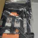 Folding Hand Truck 500lbs, Portable Heavy Duty Dolly Cart, 6 Wheels Collapsible Luggage Cart with 2 Elastic Ropes - Compact Trolley Cart for Easy Moving - Ideal Hand Cart for Travel and More (1.70, Black)