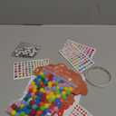 Jetec 30sets Christmas Gingerbread Man Craft Kit DIY Gingerbread Man Make Your Own Xmas Pompoms Kits Christmas Party Favor Xms Fun Home Classroom Activities