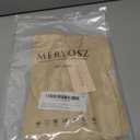MERYOSZ Tummy Control Shapewear Shorts Zipper Butt Lifting Panties Underwear Shapewear for Women Faja Body Shaper Beige
