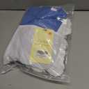 Girls Halloween Costume Kids Blue Dress White Apron with Plush Rabbit Bow Hair Band Socks (7-9year)