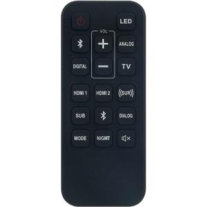 PERFASCIN New Replacement Infrared Remote Control Fit for KLIPSCH Cinema 700/800/1200 Sound Bar System