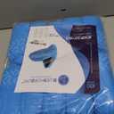 Premium Disposable Boot & Shoe Covers Booties | 100 Pack | Durable, Non-Slip, Non-Toxic, Water Resistant, Recyclable Protectors for Indoor & Outdoor | Large Size Fits Most Shoes (Blue)