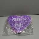 Remerry 12 Pieces Valentine's Day Conversation Hearts Yard Signs with Stakes Large Valentines Yard Lawn Decor Heart Shape Valentine Sayings Lawn Signs for Walkway Outdoor Decorations (Flashing Style)