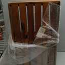 TINAMO 6.5" One Step Stool for Elderly, Acacia Wood High Riser Step Stool for Bed - 550 Lbs Wooden Mobility Stepping Stools for Adults, Kids/Bedside, Bathroom, Kitchen, Garden (Acacia, 6.5" Height)