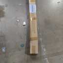 LUCKUP Cordless Zebra Blinds Roller Shades for Window-Dual Layer Sheer Blinds Light Control with Valance Day Night Privacy Light Filtering Fabric, 18" W x 48" H, White