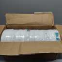 AJM Packaging Corporation Paper Plates, 9" Diameter, White, 100/Pack