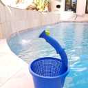 DebrisZ B9 Skimmer Basket for Inground Pool - Patented Handle & Quick Release Empty. New Heavy Duty Design with Greater Strength, Fits Popular U3 Style Pool Skimmers