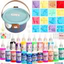 ARTPAR Magic Water Elf - 20 Colors Aqua Fairy Water Gel kit for Kids, Create Your Own Water Pets & Fairy Toys, Fun Sensory Crafts for Boys Girls Ages 3-12 Year