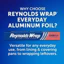 Reynolds Wrap Aluminum Foil, 200 Square Feet (200 Sq Ft (Pack of 1))