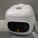 COMFEE' Mini Rice Cooker 4 Cups Cooked/2 Cups Uncooked, Portable Non-Stick rice maker, 24 hours Timer Delay, 6 Functions, Fast Cooker, Brown Rice, Oatmeal, White