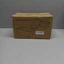 homyfort Woven Shelf Storage Tote Basket Bins Container, Storage Boxes Cube Organizer with Built-in Handles for Bedroom, Office, Closet, Clothes, Kids Room, Nursery 3pack(Brown)