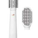 "T3 AireBrush Duo Interchangeable Hot Air Blow Dry Brush with Two Attachments Includes 15 Heat and Speed Combinations, T3 IonFlow Technology, Volume Booster Switch, Lock-in Cool Shot"