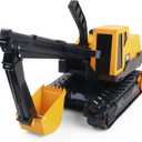 CAT Construction Toys, CAT Steel Construction Excavator - Heavy-Duty & Durable - Ergonomic Handles 3+ Years - Dig & Haul Dirt All Day Long!