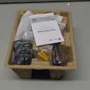 Tapo 1080P Indoor Pan/Tilt Wired Security Camera - Works as a Baby & Pet Monitor, Motion Detection, 2-Way Audio, Siren, Night Vision, Subscription-Free Local Storage or Optional Cloud, Black, C201