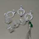 Straw Cup Conversion Kit for Philips Avent Natural Baby Bottles,Weighted Straw Sippy Cup Transition Kit with Soft Nipple and Handles for Toddler, Pack of 4