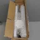 End Table C Table Adjustable Height, 360Swivel TV Tray Table for Small Spaces, Couch Tables That Slide Under, C Shaped Side Tables Living Room and Bedroom for Sofa, Bed,Chair, Snack