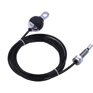 J Bryant Fitness Gym Replacement Cable Fitness Pulley Thick 5mm Heavy Duty Steel Wire Rope for Home Gym Cable Pulley Machine Accessories (118")