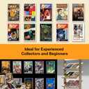 10ct Silver-Age Comic Book Toploaders - Crystal Clear Comic Book Top loaders, Premium PVC Comic Book Topload, Hard Plastic Comic Book Holders, Protection for Display, Storage, Collection