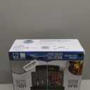 George Foreman Fully Submersible Grill, NEW Dishwasher Safe, Wash the Entire Grill, Easy-to-Clean Nonstick, Black/Grey (4-Serving)