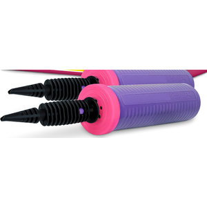 Balloon Pump Hand Held, Inflator Air Pump for Balloons - 4Way Dual Action, 4Pack: Friends can Help - Easy to Use, 100% Lifetime Satisfaction - Sturdy Ballon Inflator Pump