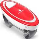 High Torque & One Touch Electric Jar Opener, Lightweight and Durable Automatic Bottle Opener Fit Almost Jars Size, Electric Jar Opener for Seniors with Arthritis, Weak Hands, Women and Chef (Red)