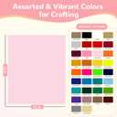 HTVRONT HTV Heat Transfer Vinyl Bundle: 47 Pack 12" x 10" Iron on Vinyl for T-Shirt, 33 Assorted Colors with HTV Accessories Tweezers, Silhouette Cameo or Heat Press Machine