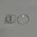 White LED Selfie Ring Light, Rechargeable Clip-on Phone Light, 3 Brightness Levels, USB Charging and Magnetic Charger USB