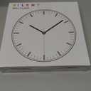 jomparis Wall Clock 12 Inch Non-Ticking Silent Battery Operated Round Wall Clock Modern Elegant Simple Style Clock for Home Office Kitchen Bedroom Living Room