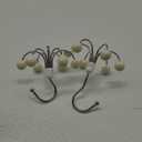 TOPIA HANGER Hoodie Hangers 2-Pack with 6 Wood Balls, 360Swivel Purse Hanger, Scarf Hanger, Closet Hooks, Handbag Organizer, Bra Hanger, Accessory Organizers for Scarf, Tanktop, Hat, Hoodie CT43W (White)