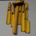 Bamboo Wind Chimes Outdoor,Wooden Wind Chimes with Melody Deep Tone,30" Classic Zen Garden Windchime for Relaxation, Grace.Home Dcor for Patio, Garden or Indoor(FSC Certified)