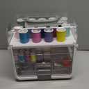 Singer Sew-It-Goes, 224 Piece - Sewing Kit & Craft Organizer - Sewing Case Storage with Machine Sewing Thread, White